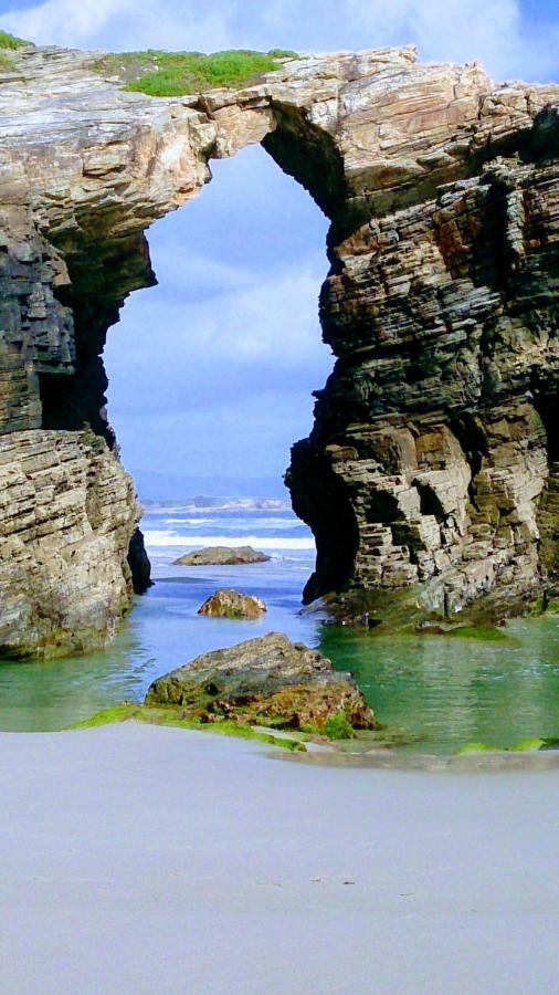 Duplex Tres Dormitorios Playa A Rapadoira Foz Kültér fotó
